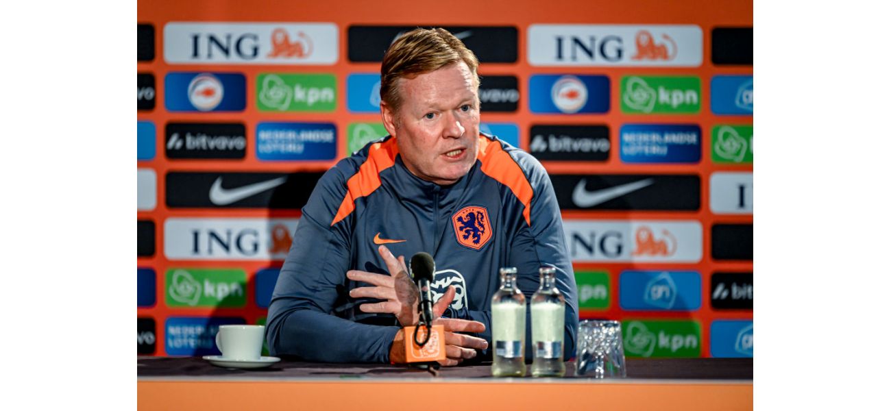 Koeman excludes former Premier League failure from Dutch national team due to transfer to Saudi Arabia.