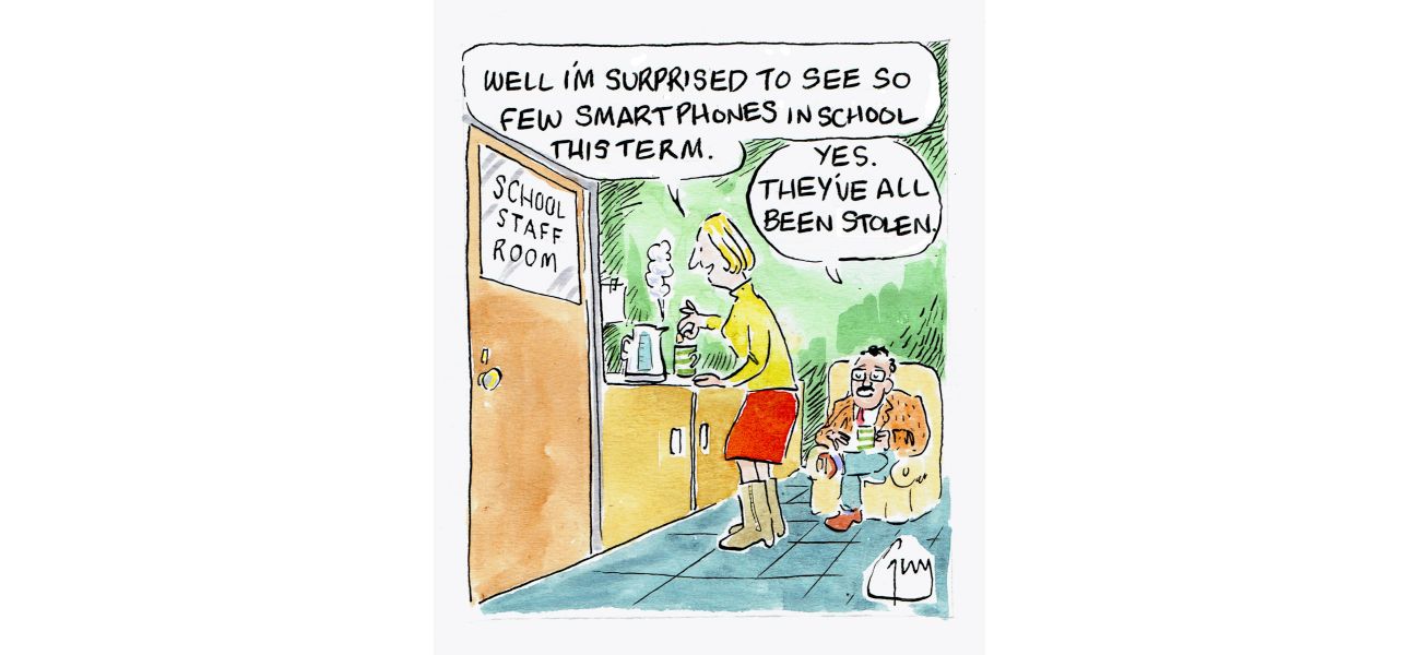 Guy Venables creates a daily cartoon for the Metro newspaper.