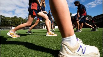 Lack of physical activity in students puts Australia at risk of becoming a country of passive observers.