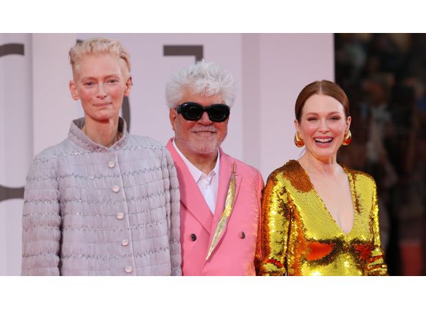 A highly anticipated film with A-list actors receives a rousing 20-minute standing ovation at Venice Film Festival.