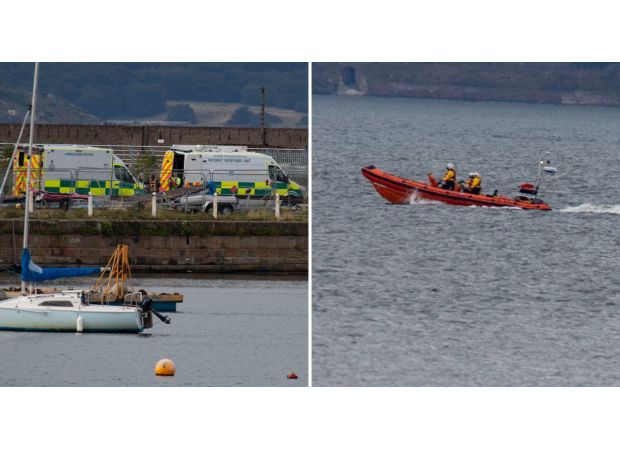 Intensive search underway for woman who disappeared while swimming in well-known bay.