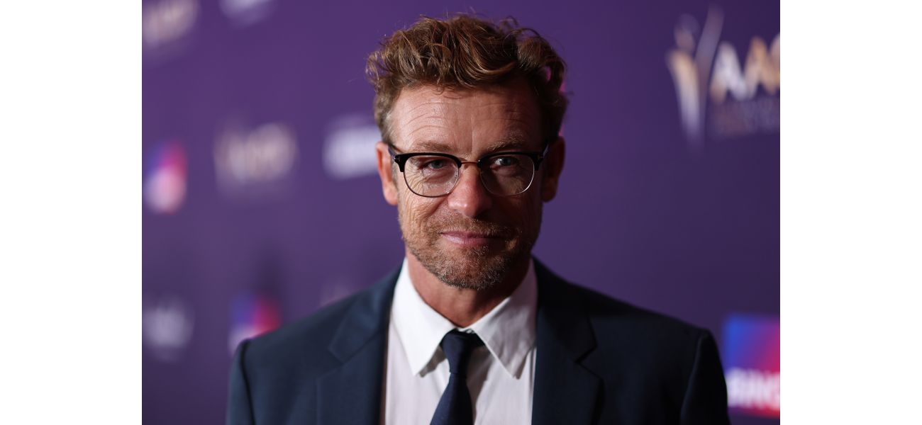 Actor Simon Baker confesses to driving while under the influence.