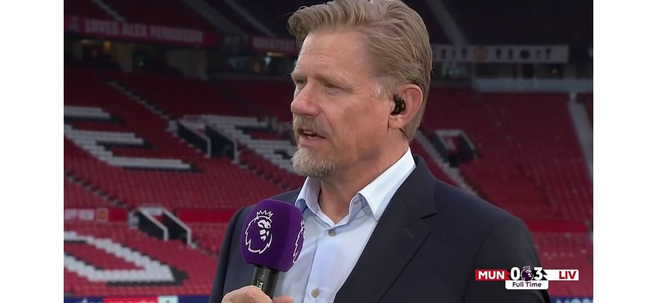 Schmeichel slams ten Hag for not using Man Utd academy player against Liverpool.