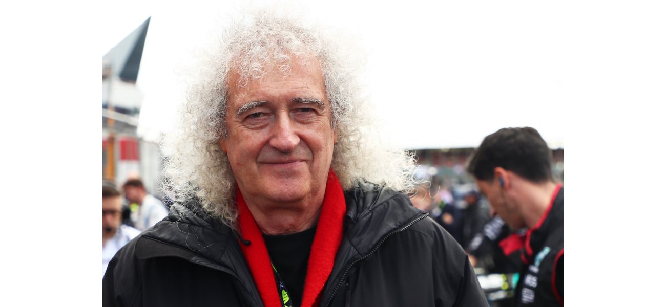 Brian May, the iconic guitarist of the band Queen, had a stroke at 77 years old, which was a frightening experience for him.