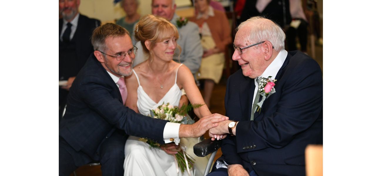 Nursing home hosts wedding for 99-year-old to give his daughter away.
