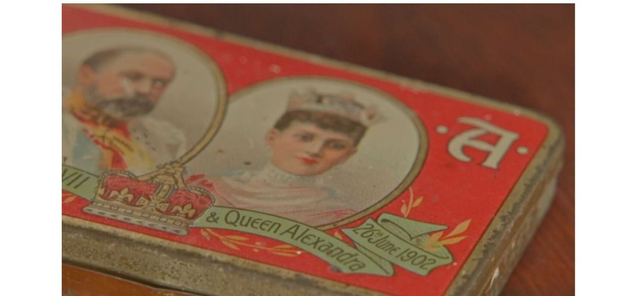 Guest on Antiques Roadshow shocked by worth of 122-year-old chocolate bar.