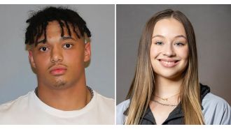 Ex-wrestler kills college gymnast in argument.
