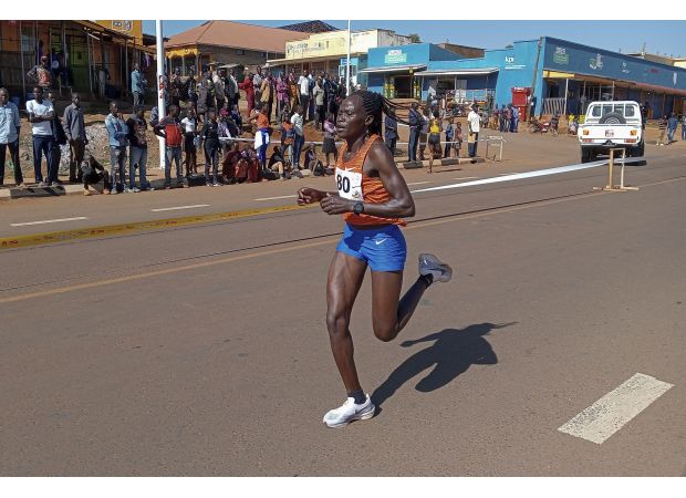 Ugandan Olympian attacked by her boyfriend upon returning from games.