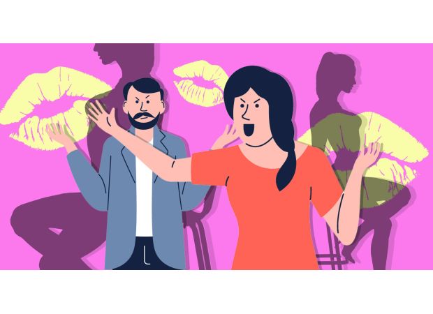 Husband's lap dance on stag do has angered me.