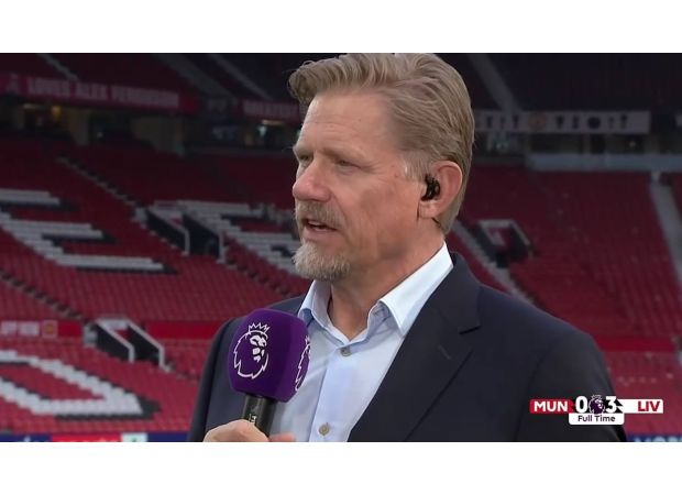 Schmeichel slams ten Hag for not using Man Utd academy player against Liverpool.