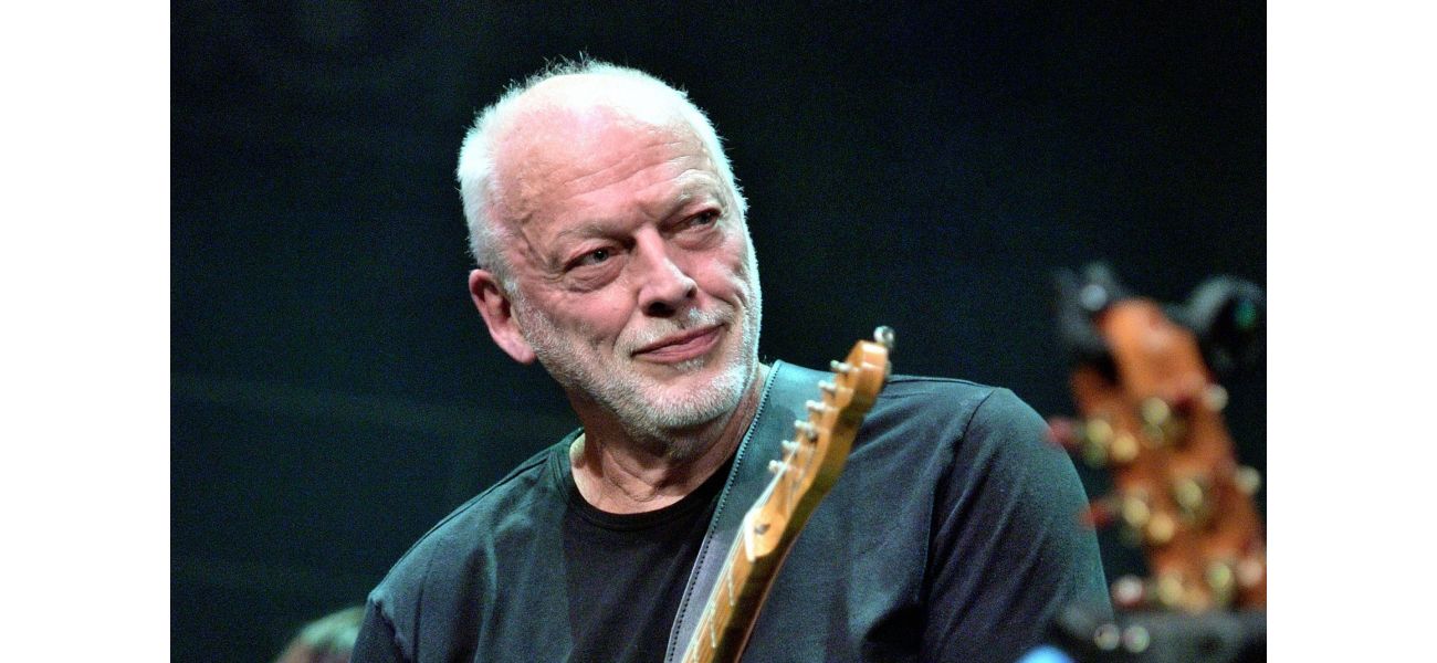 The guitarist from Pink Floyd has only been around a maximum of 10 people since the lockdown began.