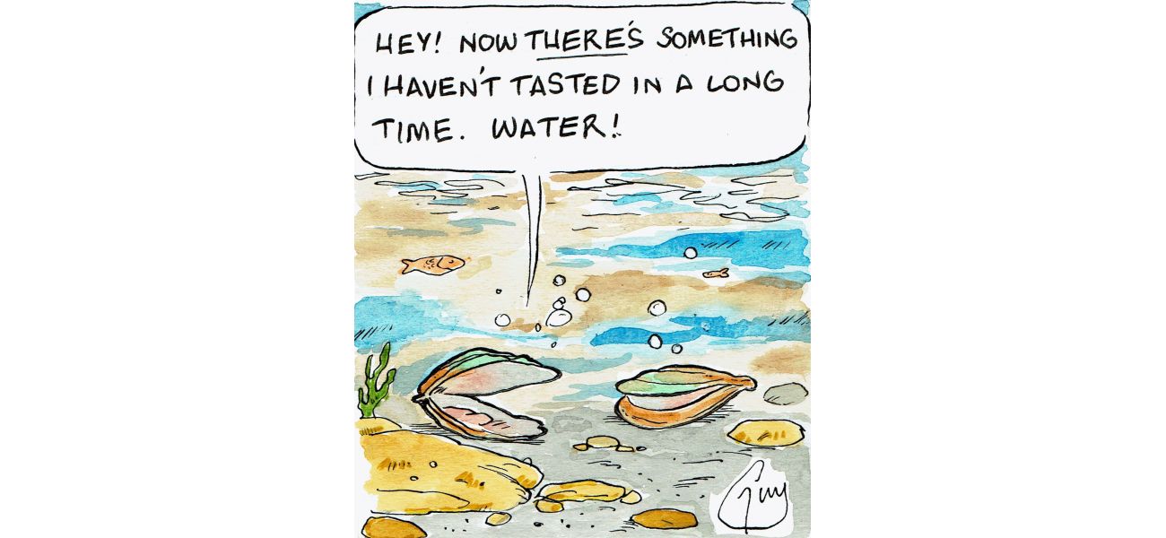 Guy Venables creates a daily cartoon for the Metro newspaper.
