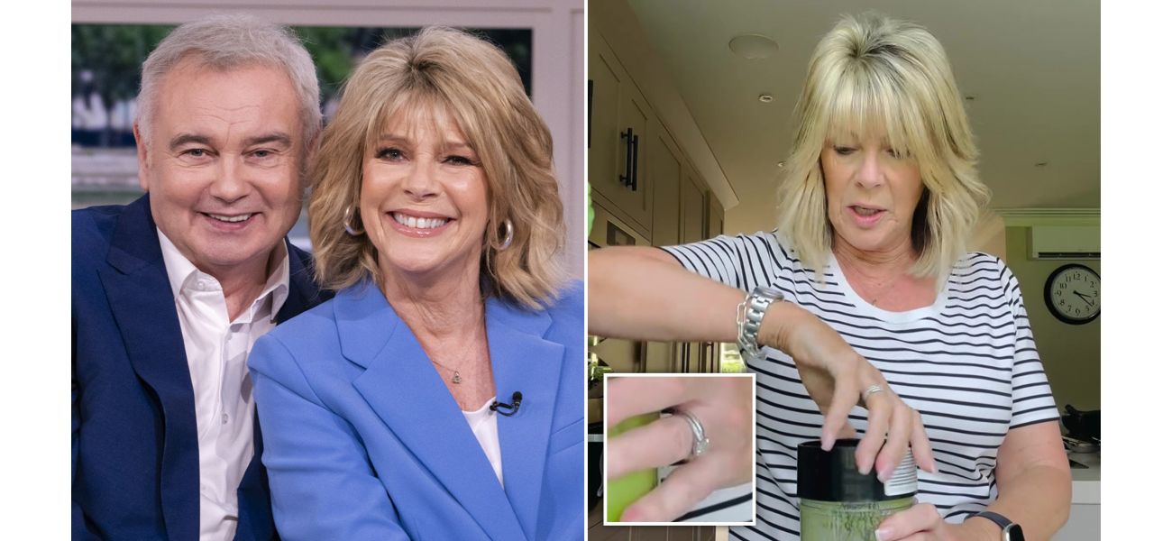 Ruth Langsford explains why she continues to wear her wedding ring despite her separation from Eamonn Holmes.