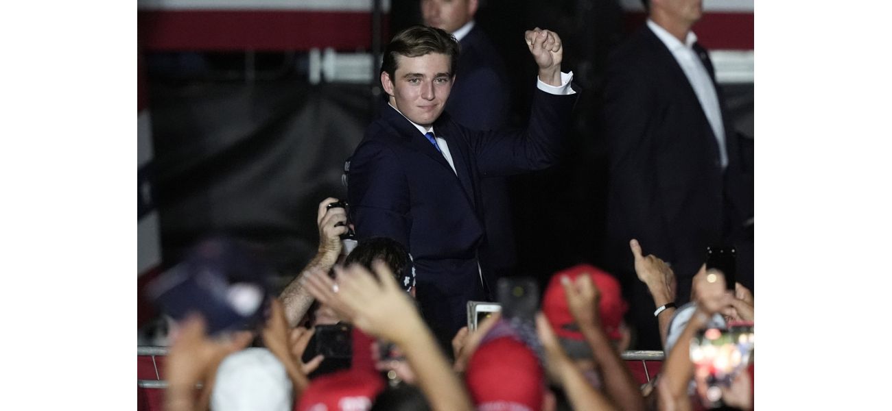 Barron Trump attends New York university with Secret Service protection.