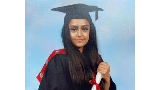 Sabina Nessa's murderer used a broken toilet piece to stab a prison officer.