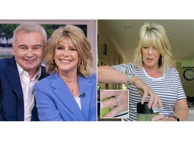 Ruth Langsford explains why she continues to wear her wedding ring despite her separation from Eamonn Holmes.