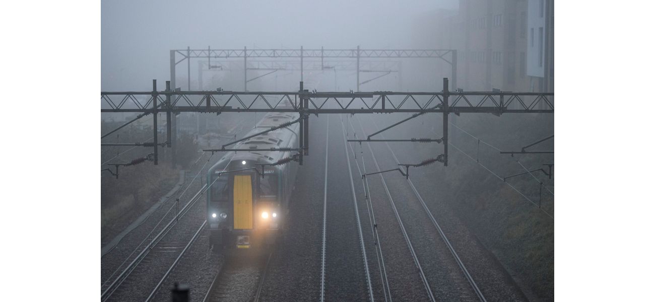 UK travel news: Warning of possible commuter delays due to yellow weather alert.