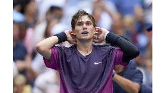 Jack Draper says making a significant adjustment has been key to his success in reaching the semi-finals of the US Open.