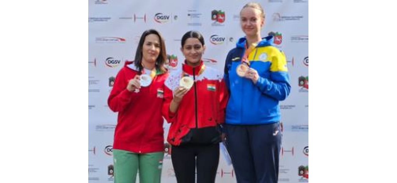 Mahit Sandhu won gold in 50m Rifle Prone event at World Deaf Shooting Championship.