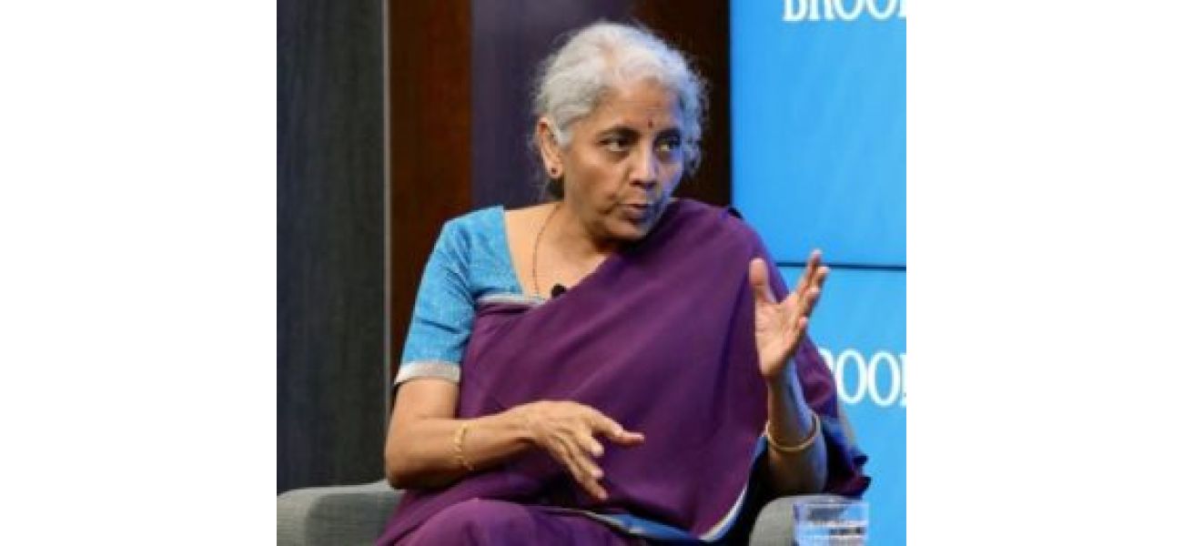 FM Sitharaman says GST rate lower than revenue neutral rate to reduce taxpayer burden.