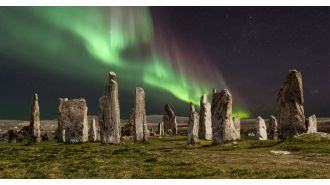 Experience the enchanting Northern Lights on a mesmerizing remote island starting at just £65 per night.