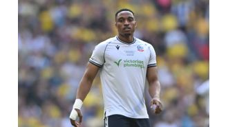 Bolton's Victor Adeboyejo will be out of action for a while due to a sneezing-related injury.