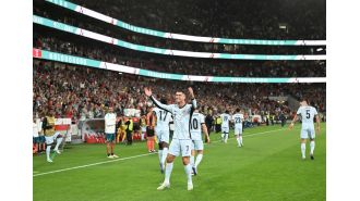 Ronaldo sends message to Messi after scoring 900th goal in Portugal win.