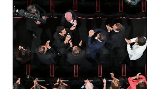 Explanation of the wild 20-minute standing ovations at film festivals.