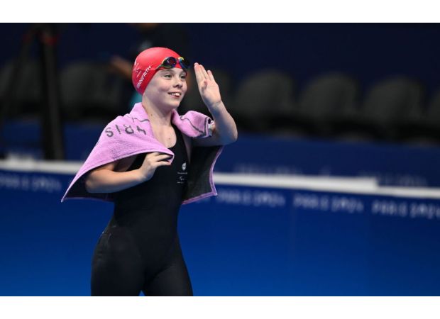13-year-old Brit Iona Winnifrith wins silver in swimming at Paralympics in Paris.