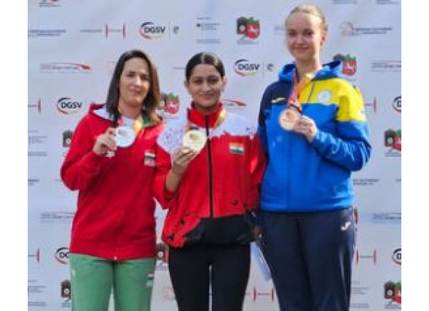 Mahit Sandhu won gold in 50m Rifle Prone event at World Deaf Shooting Championship.