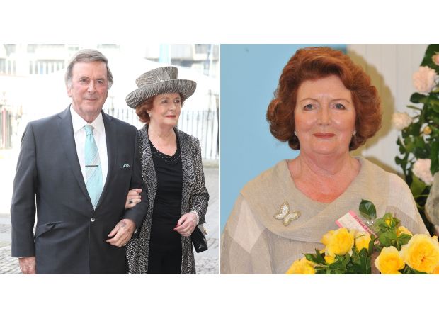 Sir Terry Wogan's wife of 50 years, Lady Helen Wogan, passes away.