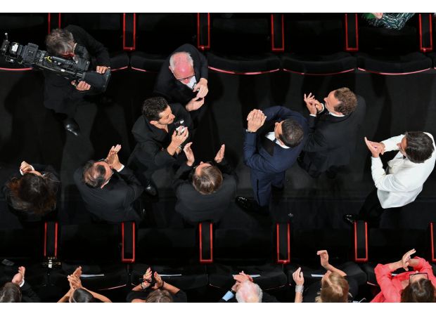 Explanation of the wild 20-minute standing ovations at film festivals.