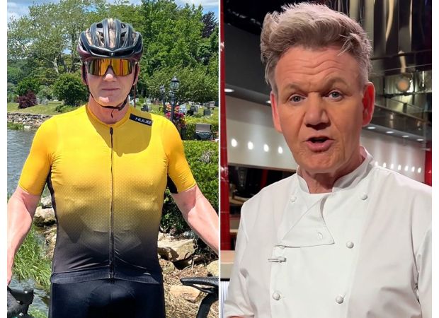Chef Gordon Ramsay shares his most embarrassing moment following a serious bike accident.