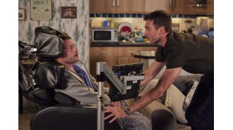 New spoiler video reveals emotional moment between Paul and Kit on Coronation Street as show approaches its end.