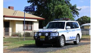 Police vehicle stolen as officers handle situation in small town