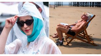 UK weather this weekend shows north-south divide with varying conditions.