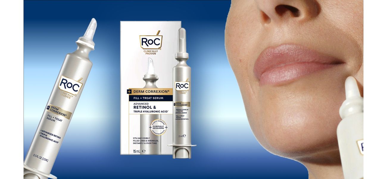 New serum eliminates need for injectables, instantly filling wrinkles and rejuvenating skin.