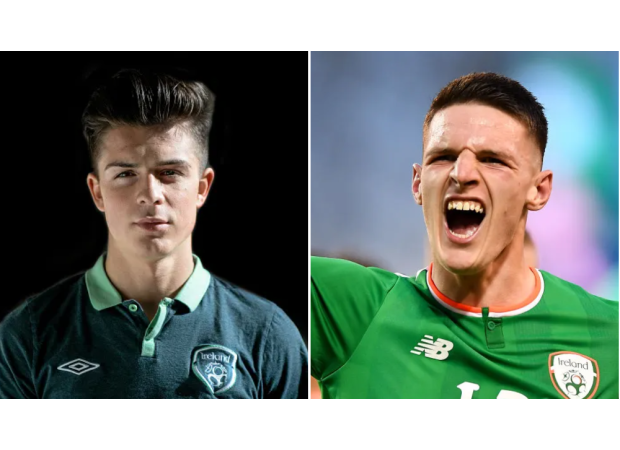 Irish player urges Rice and Grealish to perform well against England.