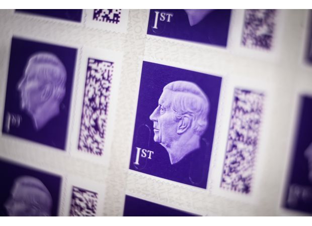 First class stamp price increasing by 30p today.