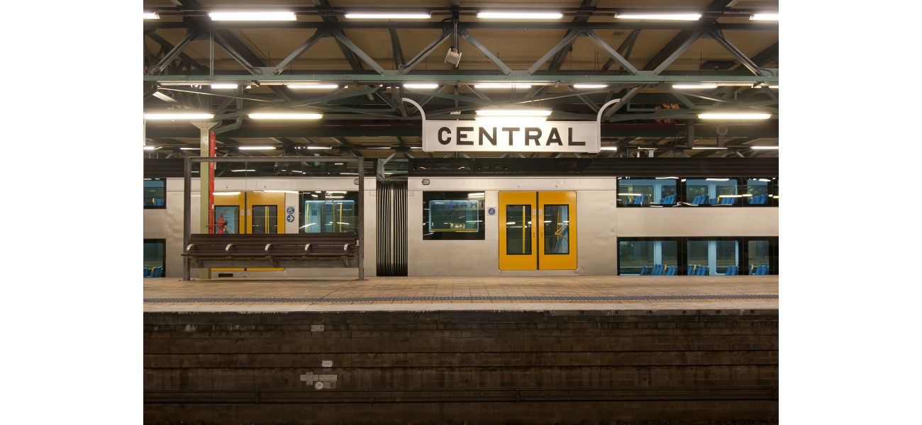 Man wearing Squid Games outfit tased on train in Sydney.