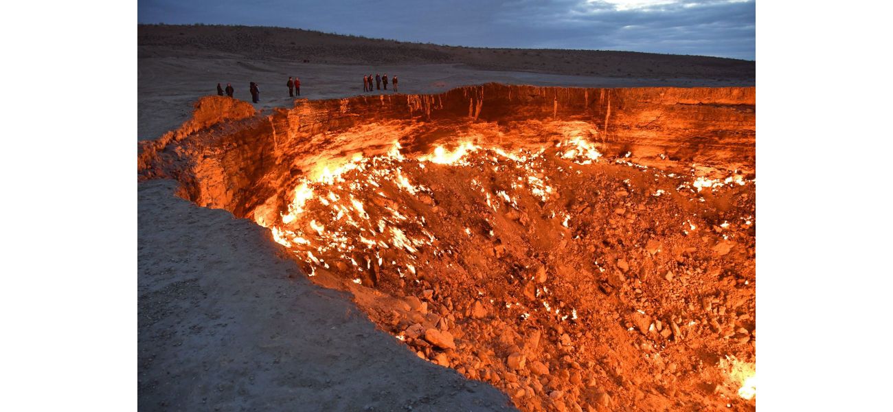 Explore the enigmatic and fiery 'Gates of Hell' that exist in our world.
