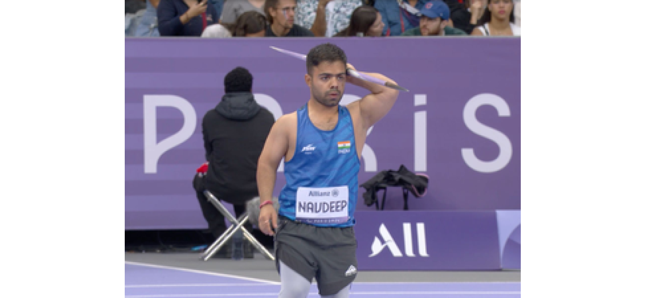 Navdeep's silver medal was changed to a gold medal due to a dramatic men's javelin throw F41 final at the Paralympics.