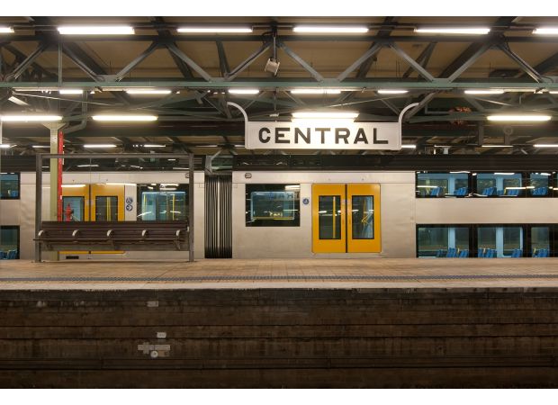 Man wearing Squid Games outfit tased on train in Sydney.