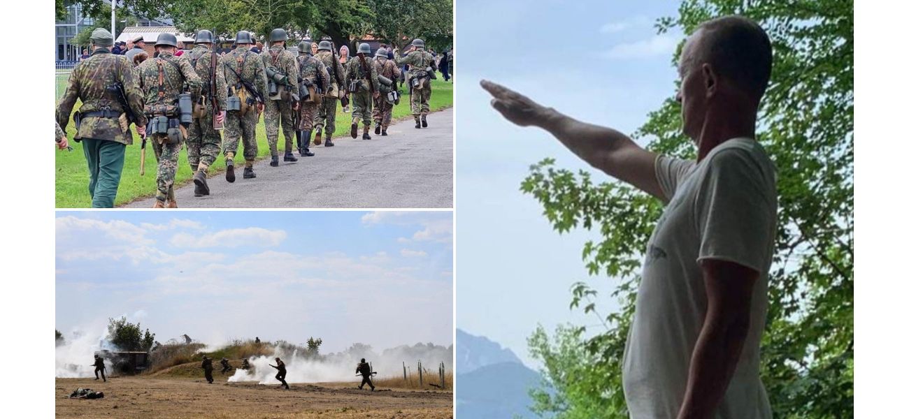 Person admits split from group of 'Nazi' re-enactors.