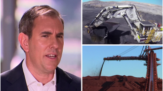 Budget in danger as resources prices drop, leaving a $4.5 billion gap.