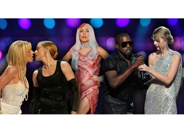Famous VMAs moments throughout the years leading up to star-studded ceremony.