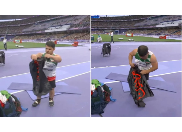 Paralympian loses gold for showing forbidden flag.