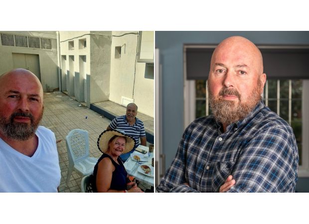 UK traveler continuously explains that he is not a well-known smuggler during entire vacation.