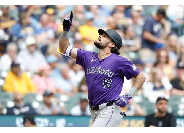 Rockies' Freeland dominates, Hilliard hits homer in 4-1 victory against Brewers.