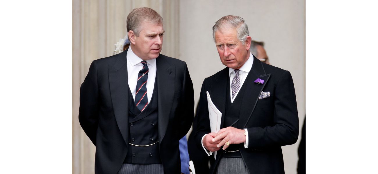 King is becoming more frustrated with Prince Andrew in regards to the Royal Lodge dispute.